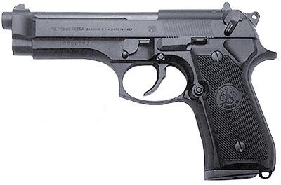 Beretta 92FS 9MM BL/BLK 4.9" 10+1 CA