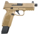 FN 509 TACTICAL 9MM FDE 24+1 NS THREADED BARREL