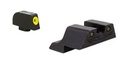 Trijicon 3DOT HD XR NIGHT SIGHTS YELLOW GLOCK 42 & 43