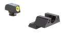 Trijicon 3 DOT HD NIGHT SIGHTS YELLOW GLOCK 42/43