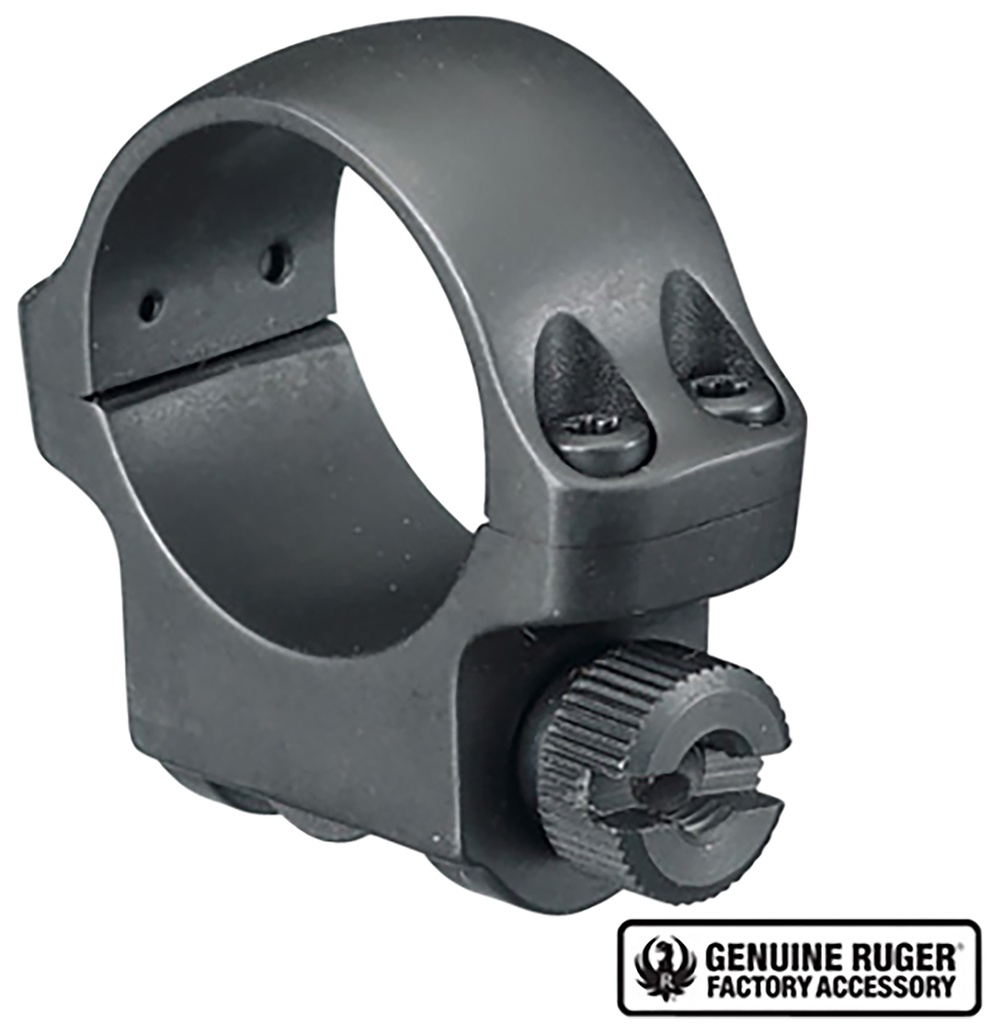 Ruger RING 1" LOW MATTE HAWKEYE