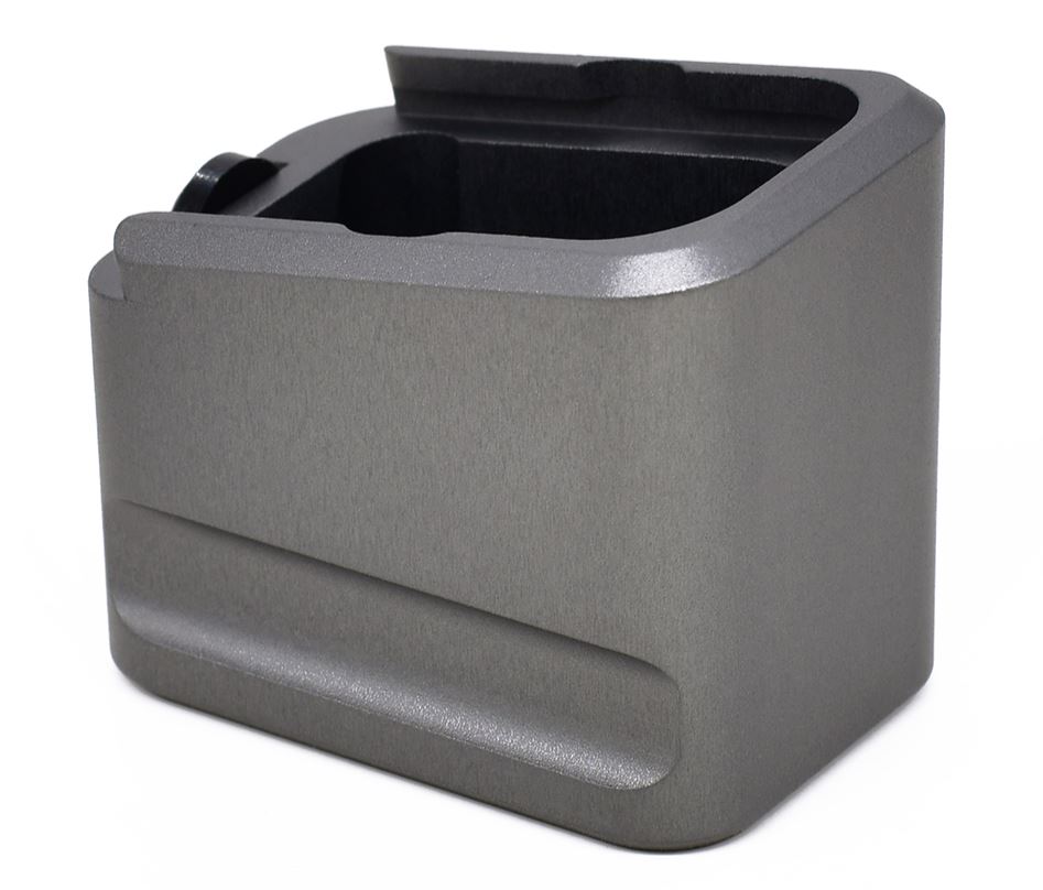 Warne GLOCK 17/22 MAG EXTENSION GRAY