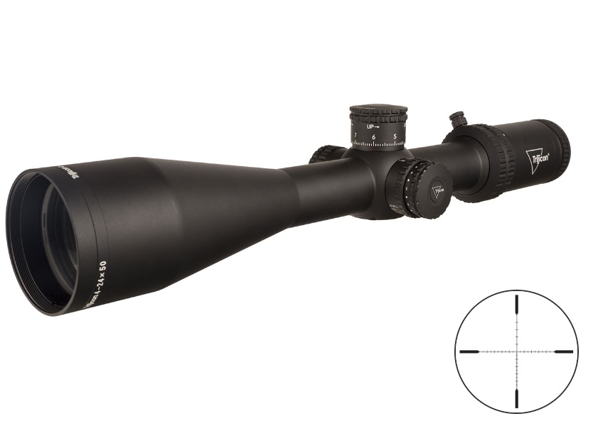Trijicon TENMILE 4-24X50 MRAD RED SFP
