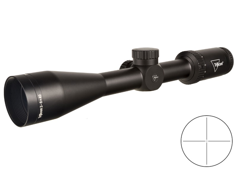 Trijicon HURON 3-9X40 BLACK 1" DUPLEX