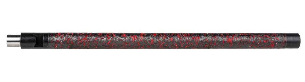 TAPCO 10/22 CF RED/BLACK THREADED BARREL
