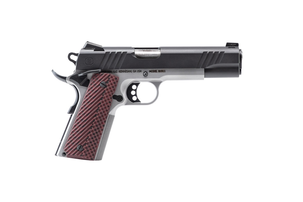 BERSA 1911 45ACP 5" BLACK/SS 8+1