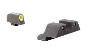 Trijicon 3 DOT HD NIGHT SIGHTS YELLOW GLOCK 10MM/45ACP
