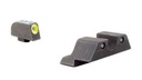 Trijicon 3 DOT HD NIGHT SIGHTS YELLOW GLOCK 10MM/45ACP