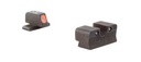Trijicon 3DOT HD XR NIGHT SIGHTS ORANGE SIG 9/357SIG