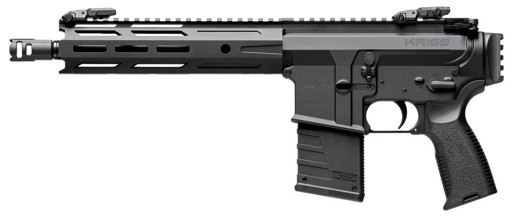 Kriss USA DMK22P 22LR 10.5" BLACK 10+1 THREADED BARREL