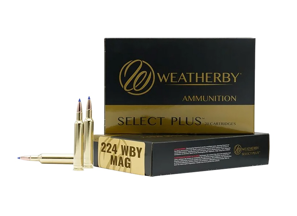 Weatherby 224WBY 37GR HAMMER CUSTOM