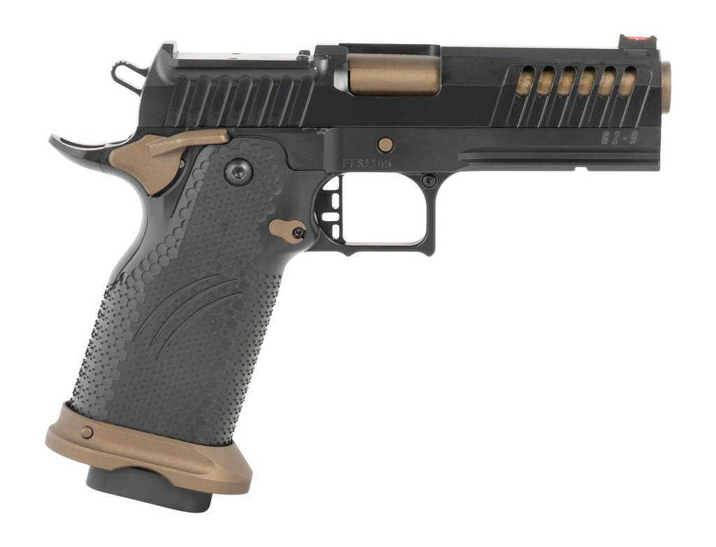Fierce Firearms GRIZZ COM 9MM BLK/BRZ 4.25" OR