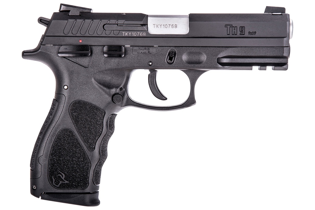 Taurus TH9 9MM BLACK/BLACK 4.3" 17+1 SFTY