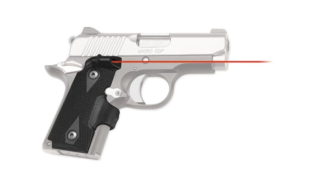 Crimson Trace LASERGRIP KIMBER MICRO 380 BLACK