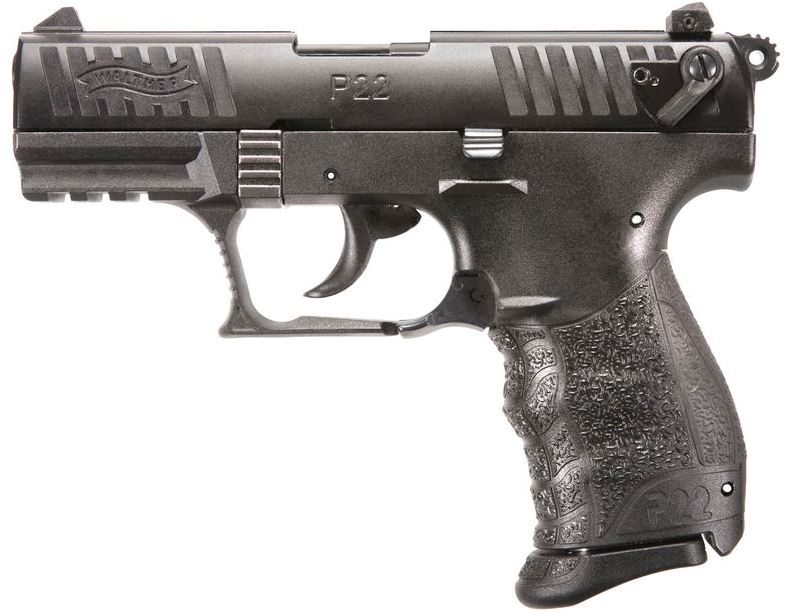 Walther Arms P22Q 22LR 10+1 3.4" BLACK