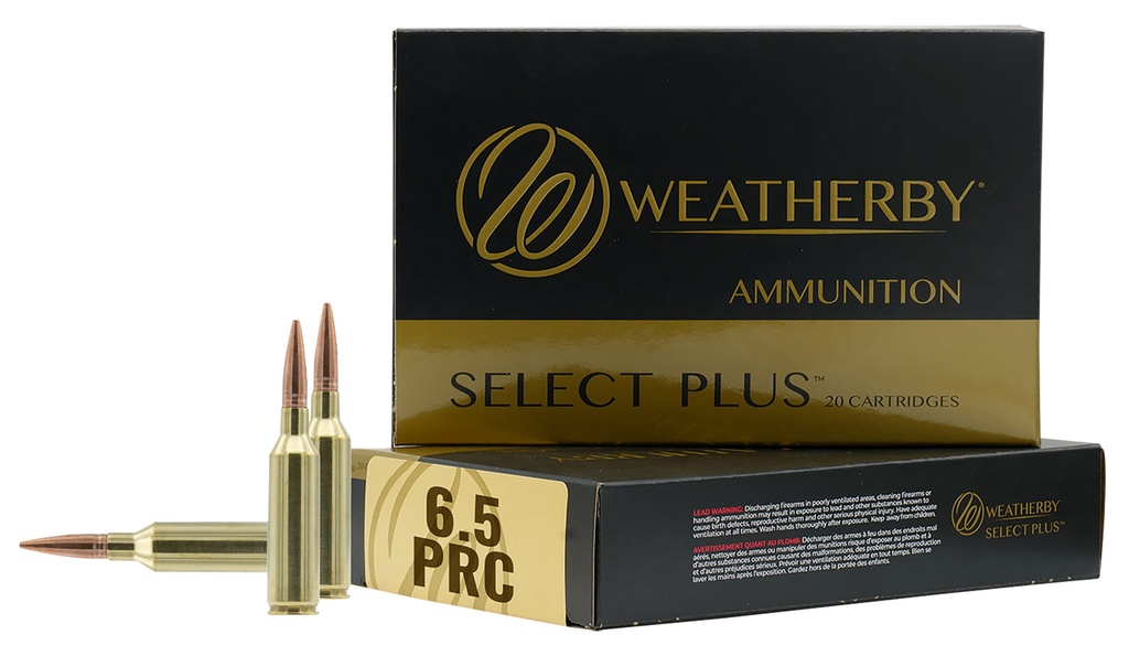 Weatherby 6.5PRC 130GR SWIFT SCIROCCO