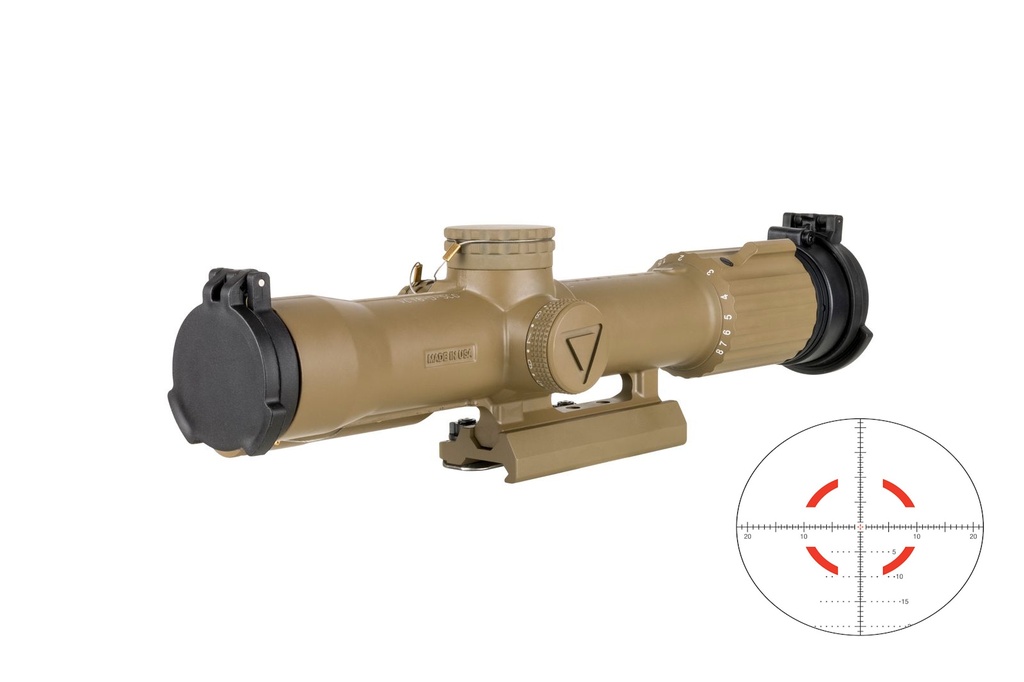 Trijicon VCOG 1-8X28 RED MRAD FDE LT799