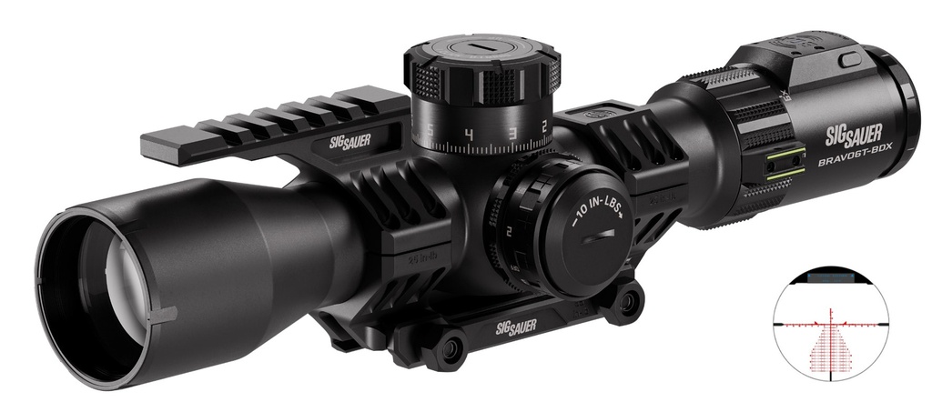 SIG SAUER BRAVO6T-BDX 3-18X44 35MM