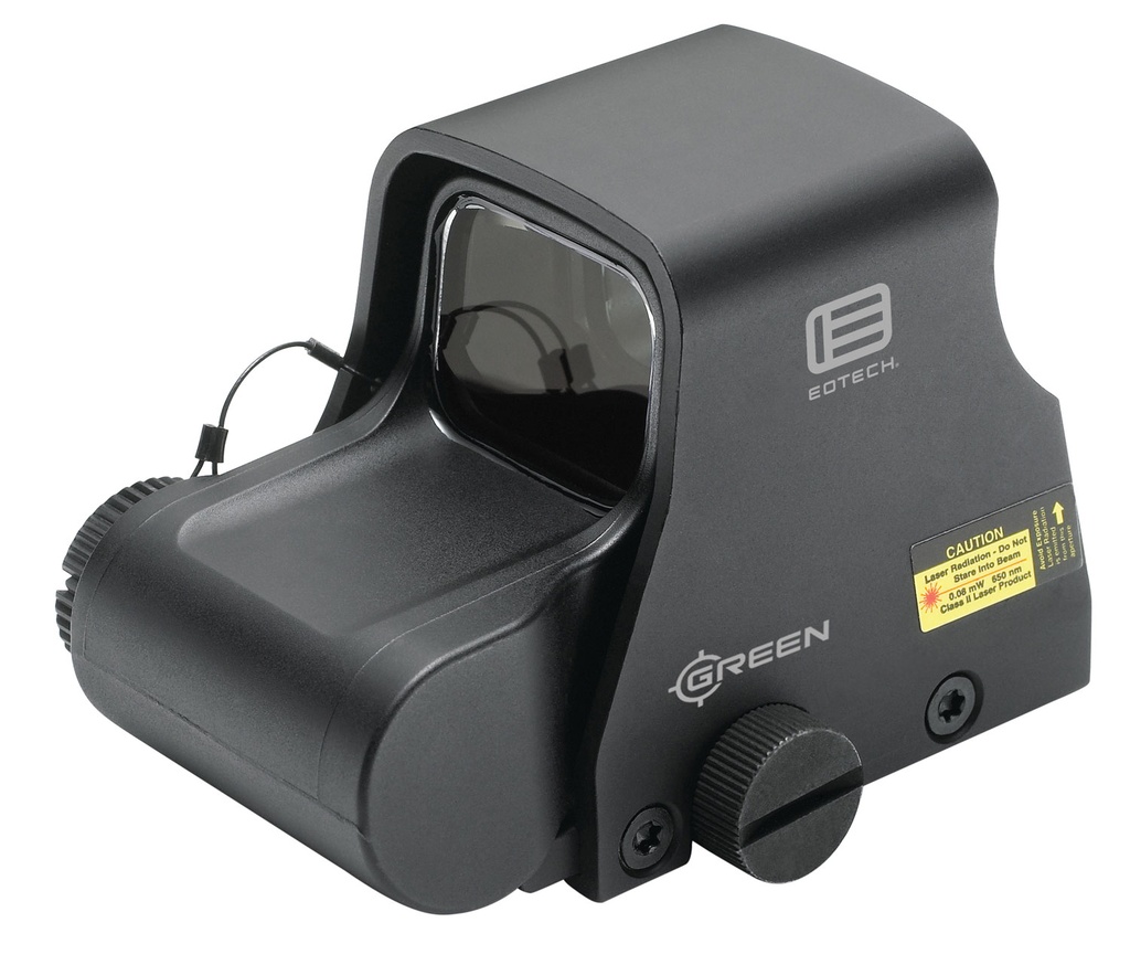 EO Tech XPS2 BLACK #0 GREEN RETICLE CR123