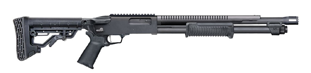 Mossberg 590R 12/18.5 6+1 BLACK BREACHER