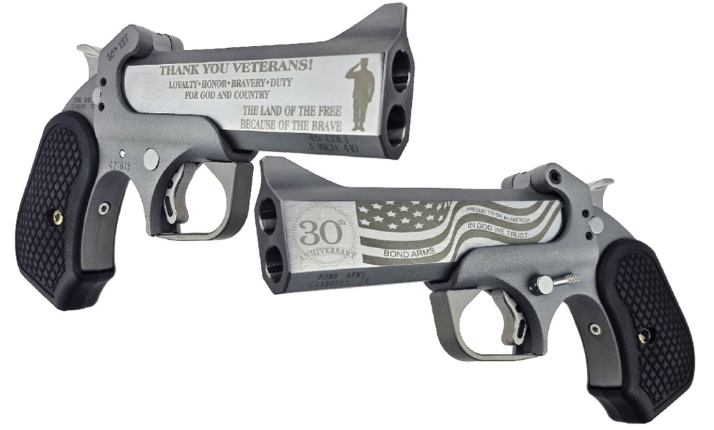 Bond Arms XLV 30TH VET 45/410 4.25"   #