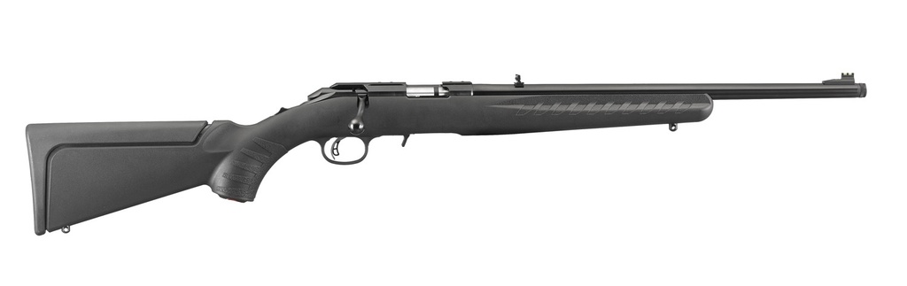 Ruger AMERICAN COMPACT 22LR BL/SY 18" THREADED BARREL