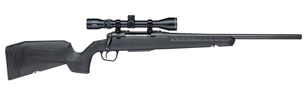 Savage Arms AXIS 400LEG BL/SYN COMPACT PKG THREADED BARREL