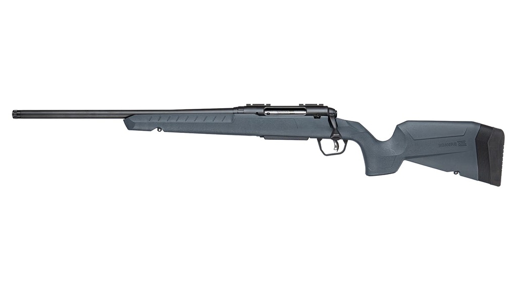 Savage Arms AXIS 2 243WIN BL/GRAY 20" LH THREADED BARREL