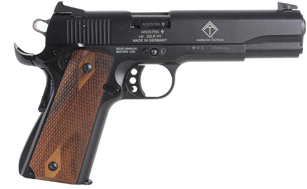American Tactical Inc GSG 1911 22LR 10+1 BL/WD 5" CA