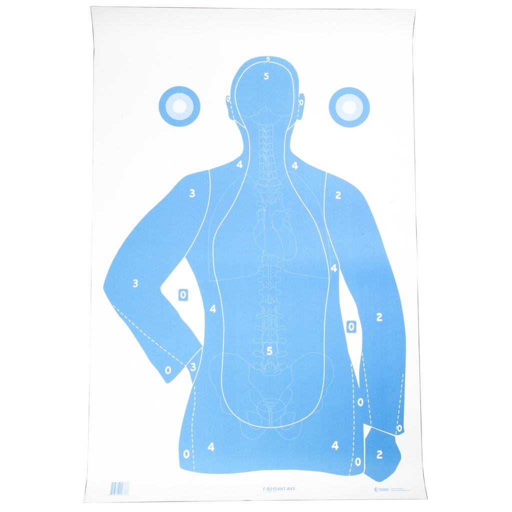 ACTION TGT B-21E VITAL BLUE 100PK