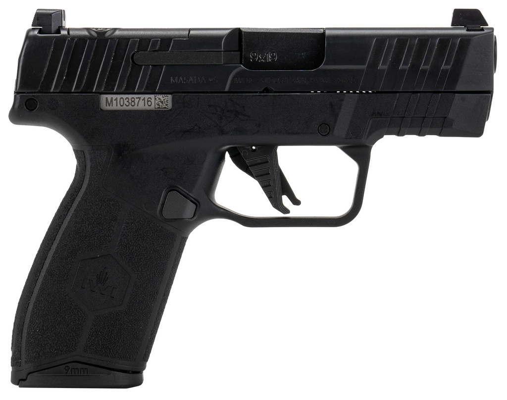 IWI - Israel Weapon Industries MASADA-S ELITE 9MM 3" BLK 13+1