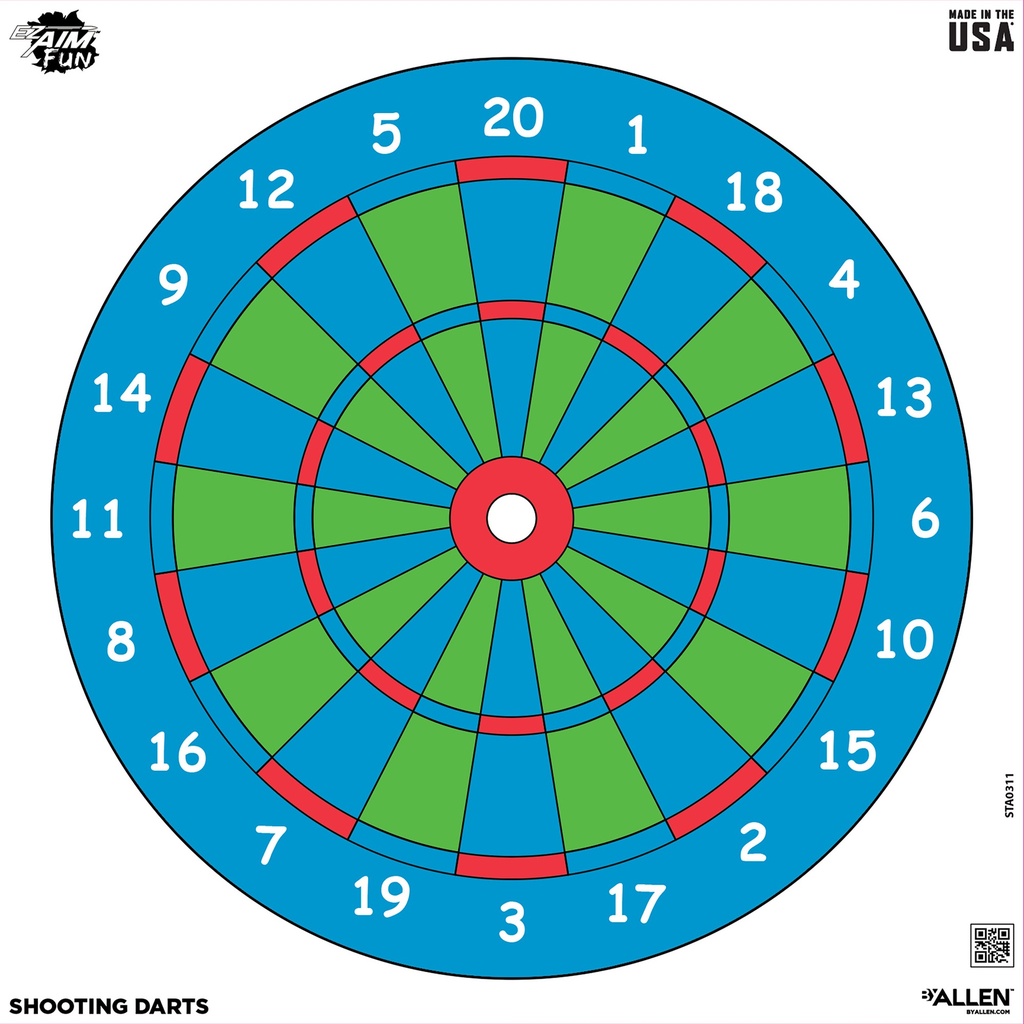 ALLEN EZAIM 12"X12" PLNKNG TRGT 9PK