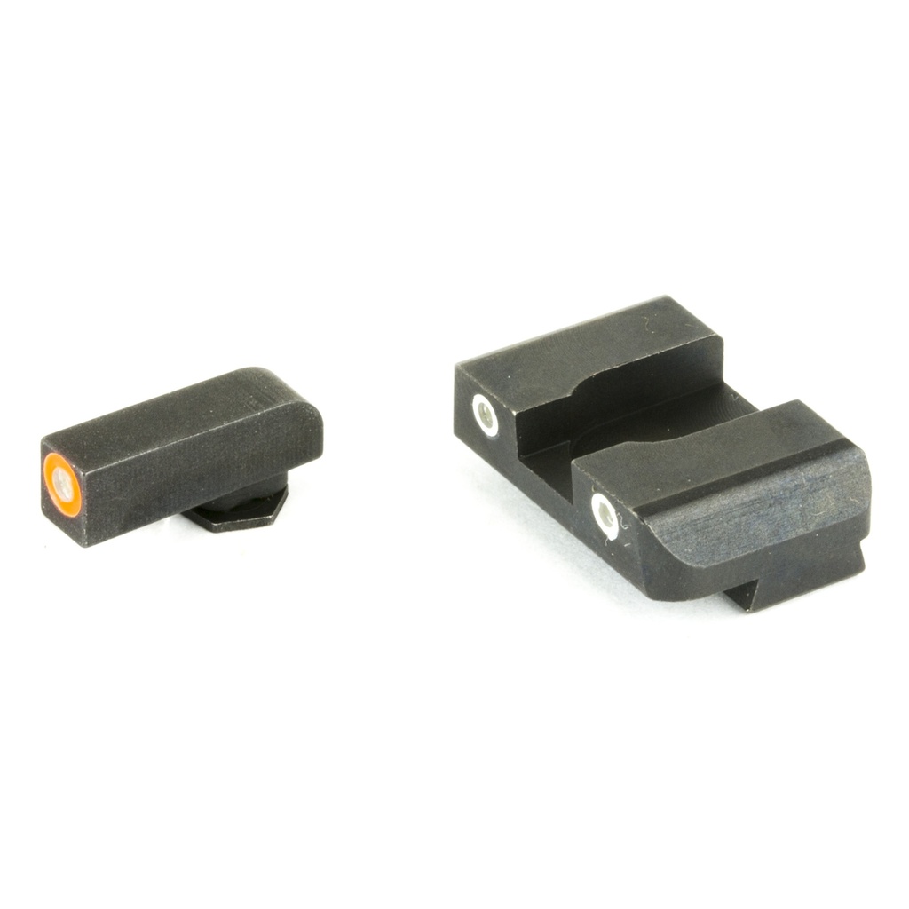 AMERIGLO TRITIUM F/R FOR GLOCK 17/19 ORANGE