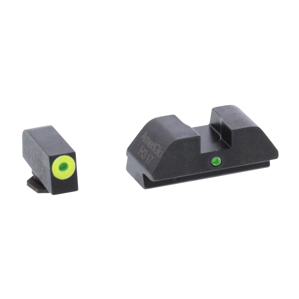 AMERIGLO I-DOT FOR GLOCK 42/43 GREEN/GREEN