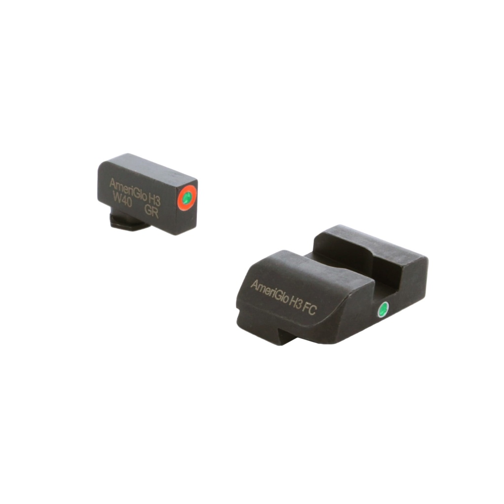 AMERIGLO I-DOT FOR GLOCK ORANGE/GREEN
