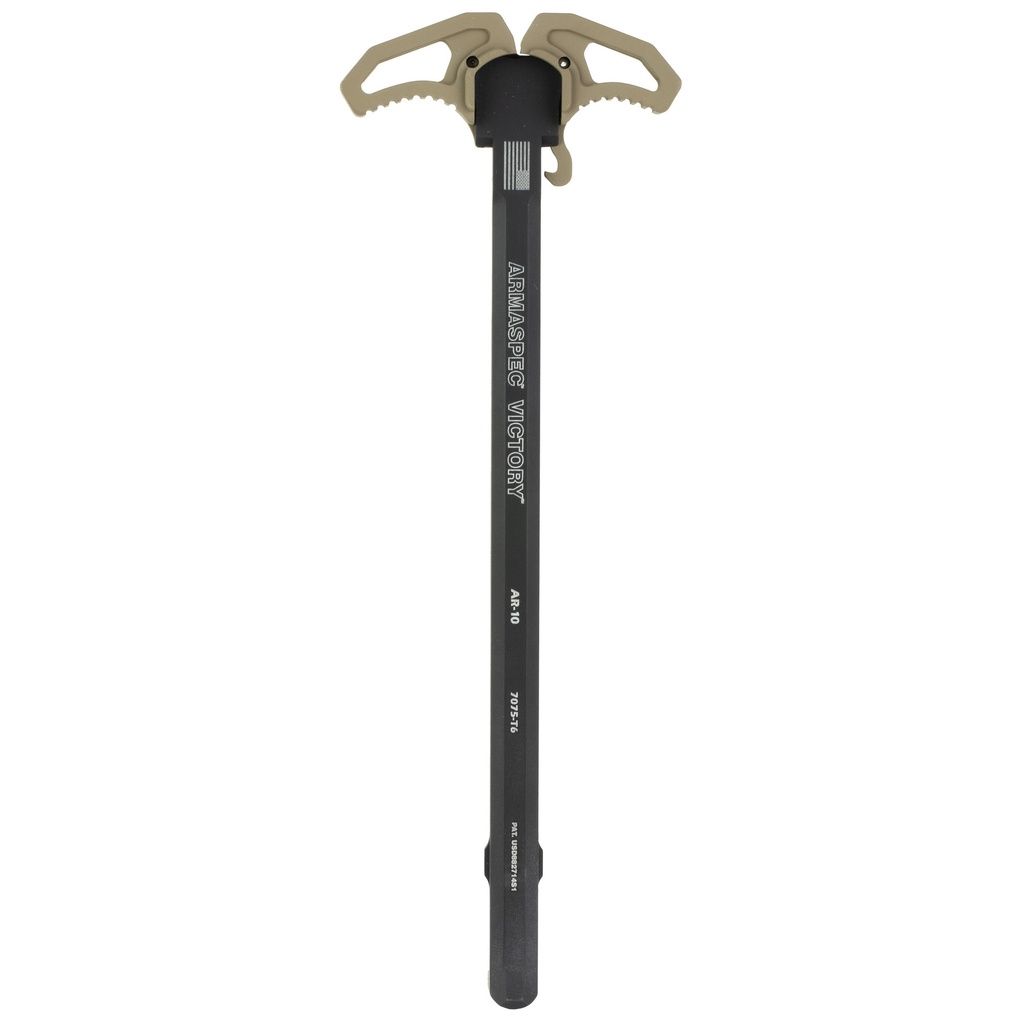 ARMASPEC VICTORY AR10 CHARGING HANDLE FDE