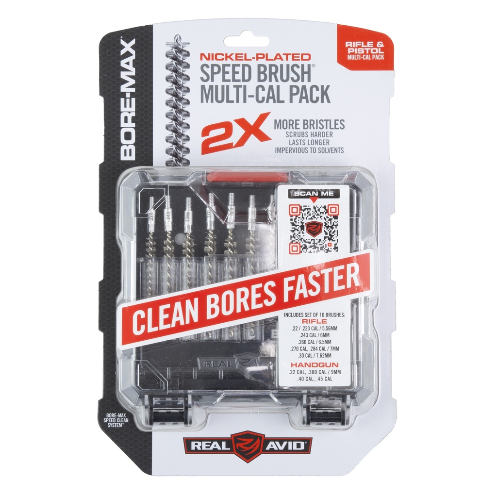 REAL AVID BORE-MAX SPEED BRUSHES