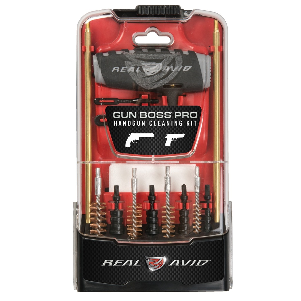 REAL AVID GUN BOSS PRO HNDGUN CLEANING KT