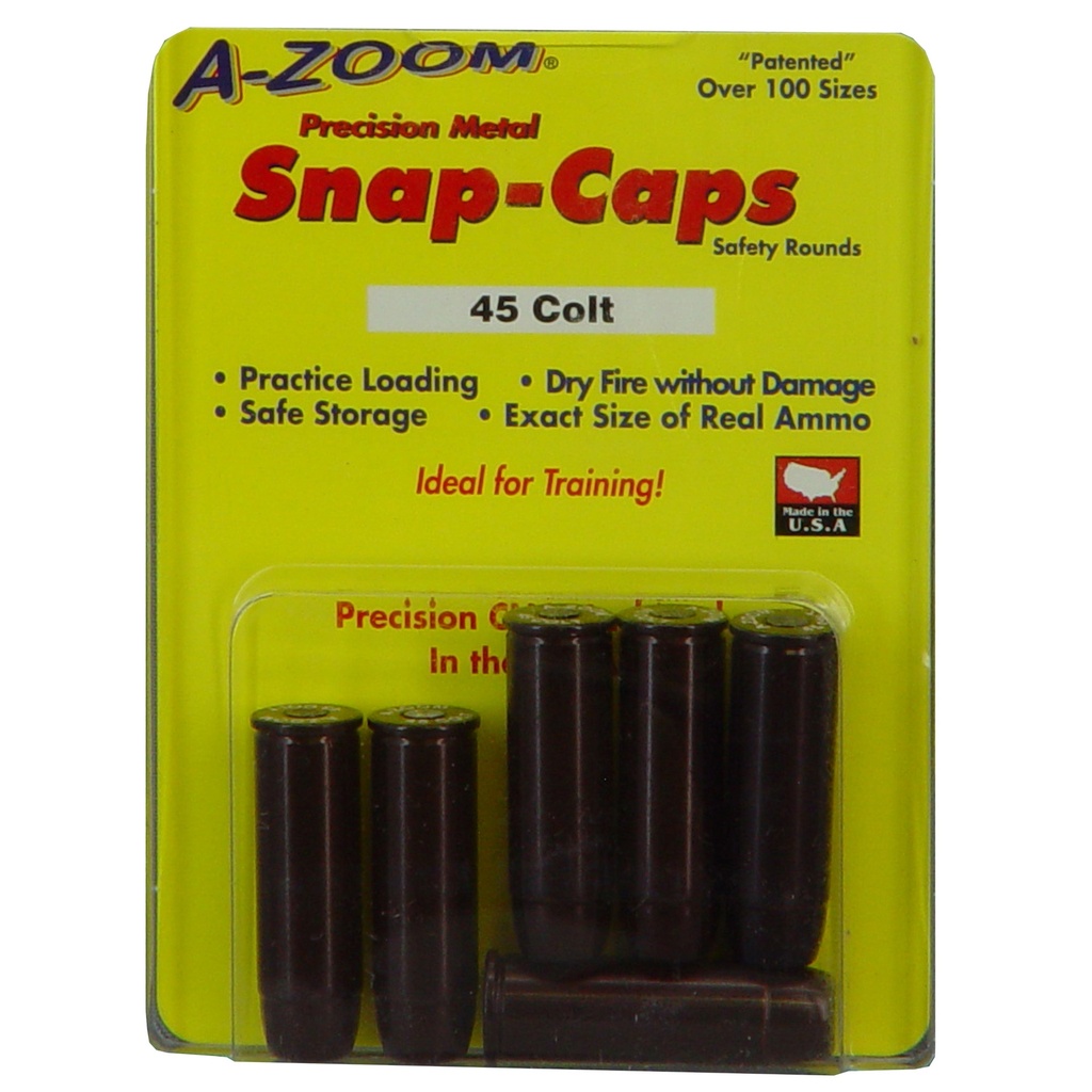 A-Zoom AZOOM SNAP CAPS 45C 6/PK