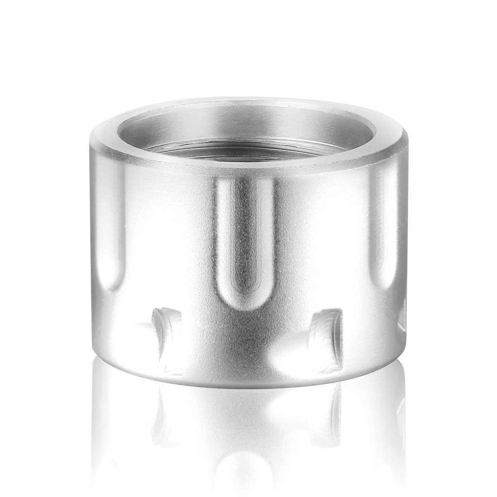 BACKUP THREADED PRTCTR 1/2X28 CYL SIL