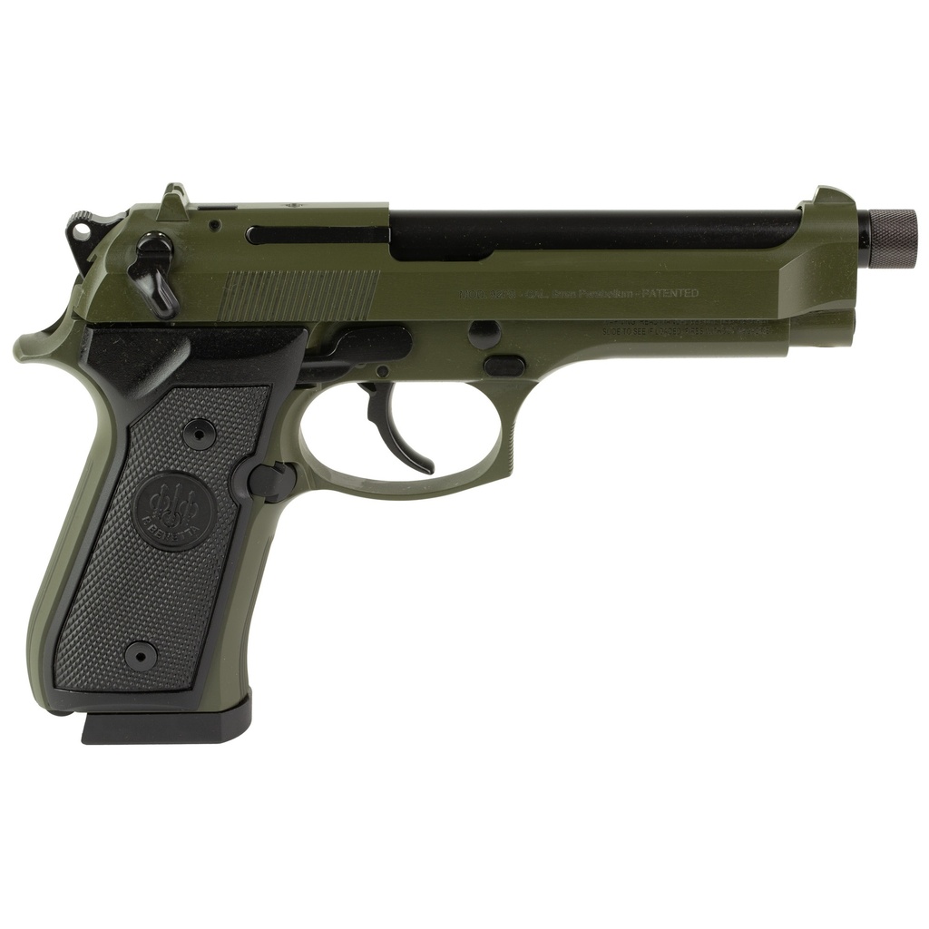 Beretta 92FS 9MM OD GREEN 5.1" 18+1 TB