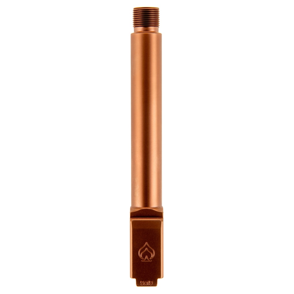 BALLISTIC BARREL FOR GLOCK 17 G5 THREADED COPPER