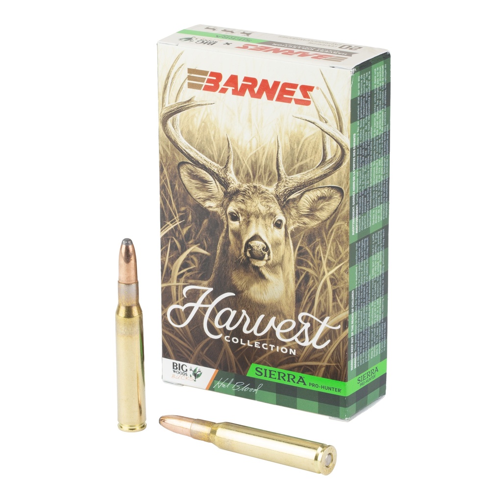 BARNES HARV 30-06 180GR RN 20/200