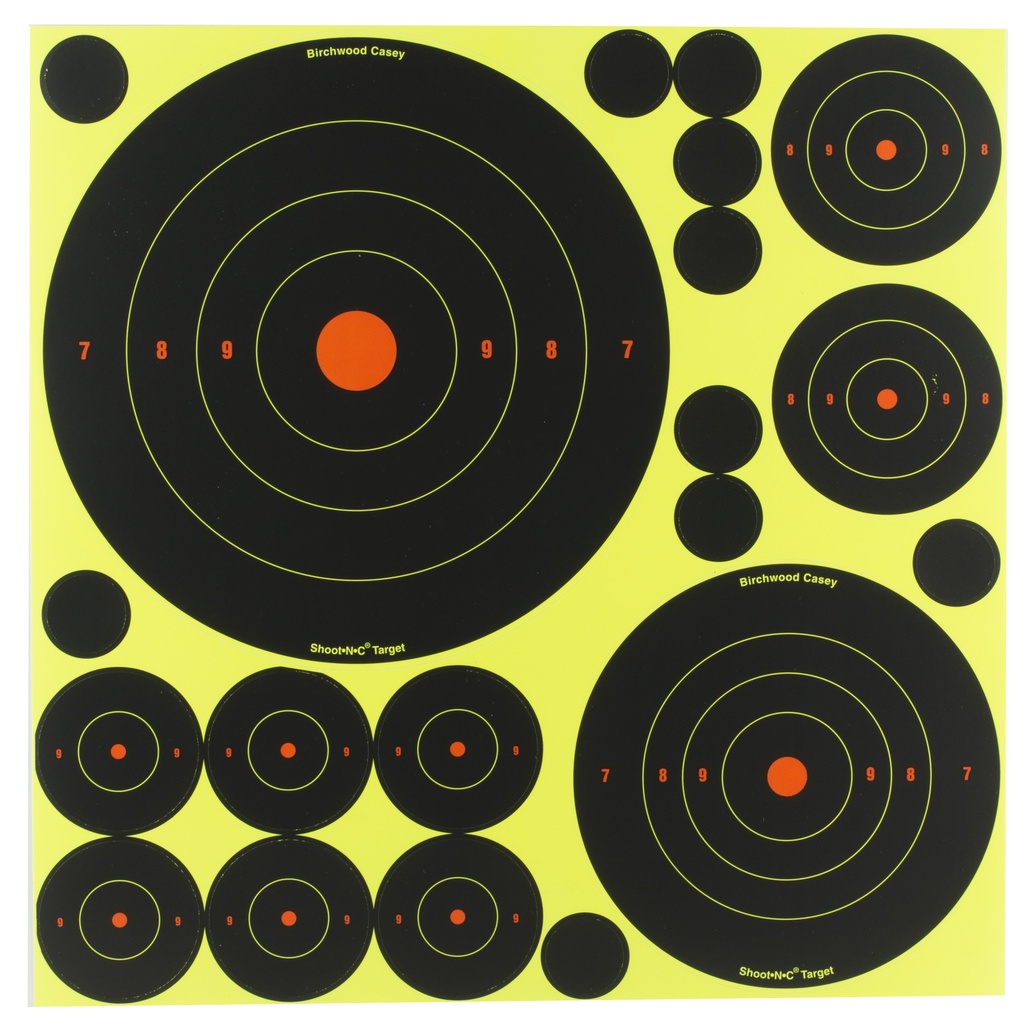 Birchwood Casey B/C SHT-N-C TGT ASSORT W TGT STAND