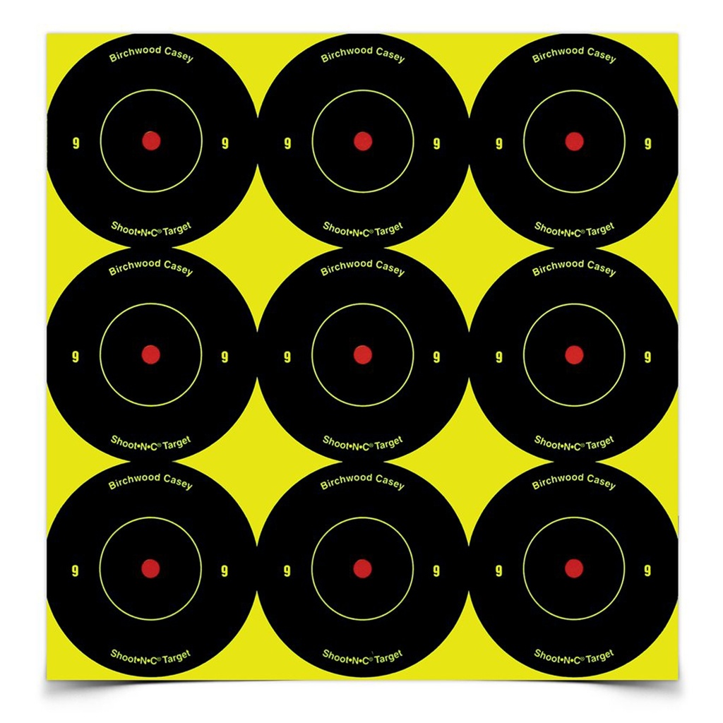 Birchwood Casey B/C SHT-N-C RND BULLSEYE TGT 108-2"