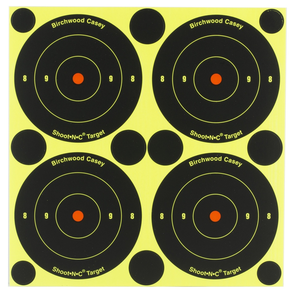 Birchwood Casey B/C SHT-N-C RND BULLSEYE TGT 240-3"