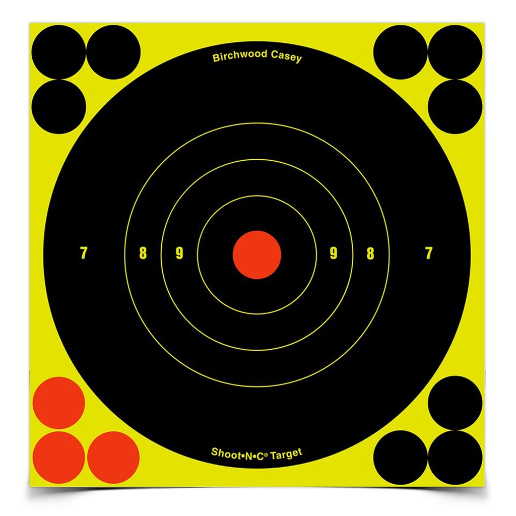 Birchwood Casey B/C SHT-N-C RND BULLSEYE TGT 60-6"
