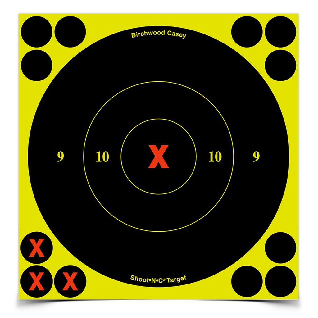 Birchwood Casey B/C SHT-N-C RND X-BULLSEYE TGT 60-6"
