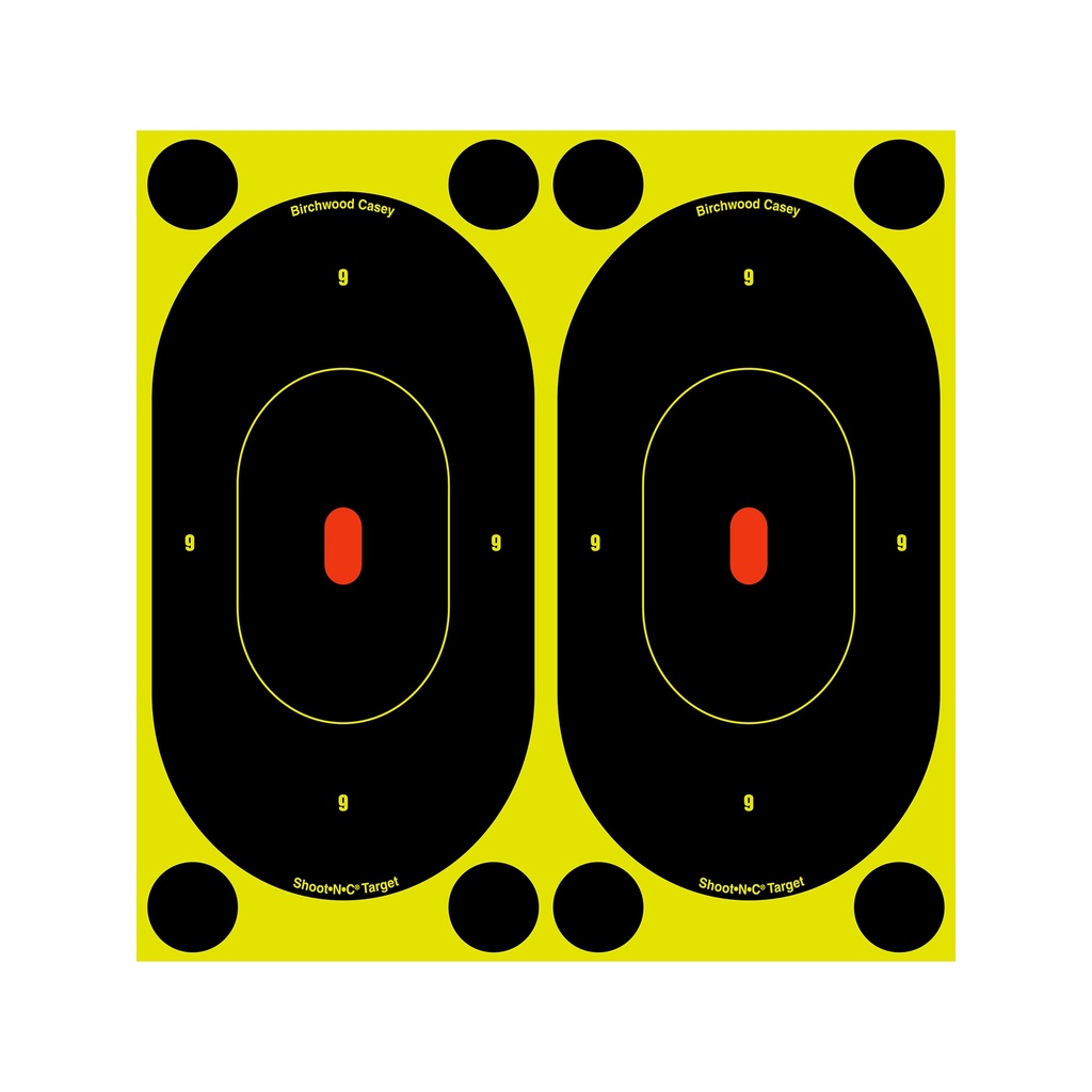 Birchwood Casey B/C SHT-N-C OVAL TGT 12-7"