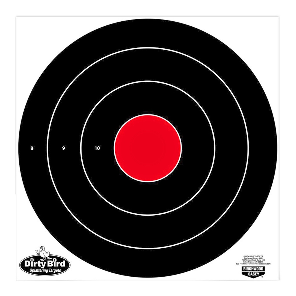 Birchwood Casey B/C DIRTY BIRD BULLSEYE 5-17.25"